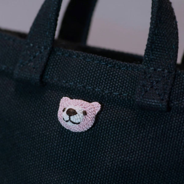 【二子玉川（東京）】佐藤ちひろワークショップ『スタンプワーク刺繍レッスン くまのピンバッジ』