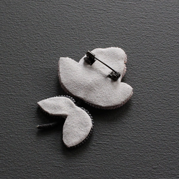 小林彩乃 『花の刺繡こもの』キット ローズ