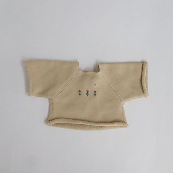 刺繍のカットソー