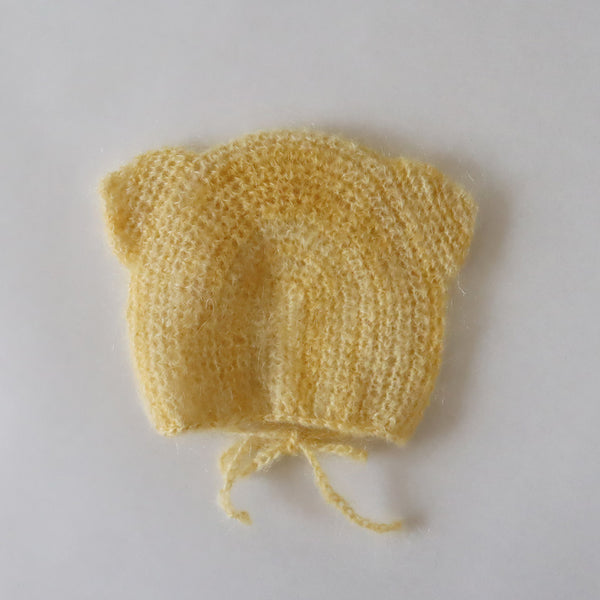 【完成品】クゥクゥの着せ替え　ウールのコートとボネットとブーツ