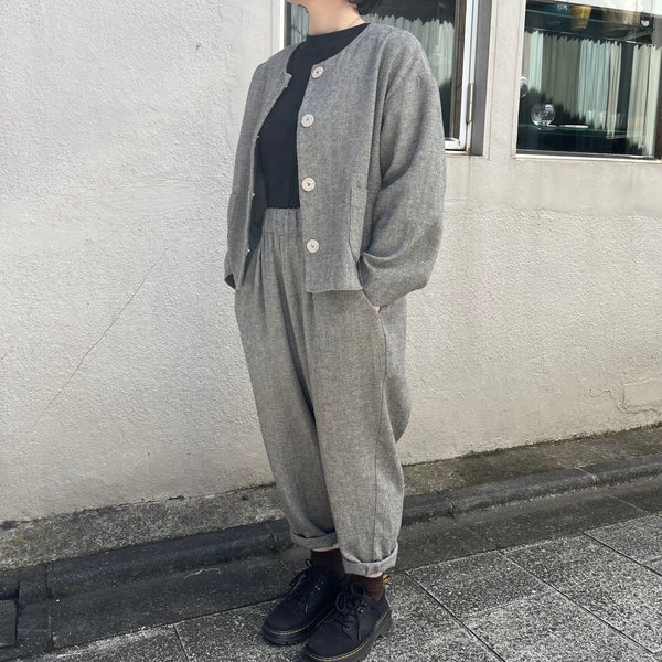 セットアップのパンツのWSは12月開催予定です。