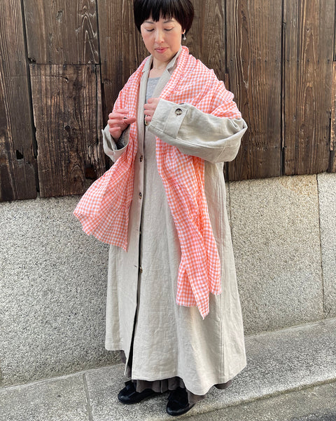 サイズ：約195×45ｃｍ
※スモッキング刺繍後は少し縮みます