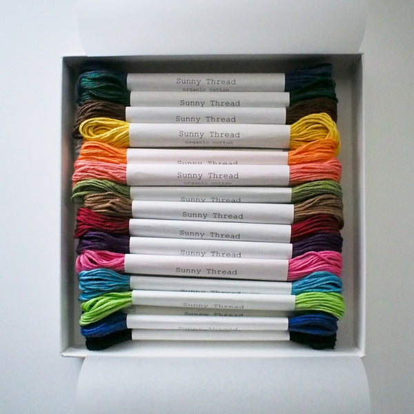 Sunny thread box set  全30色