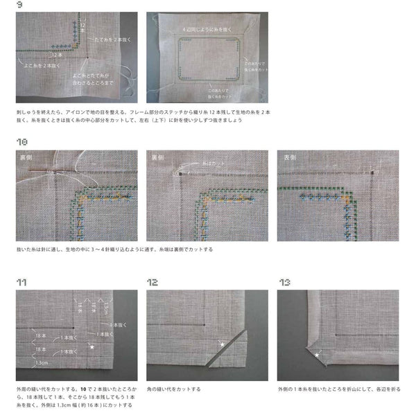 写真でわかりやすい作り方の説明書